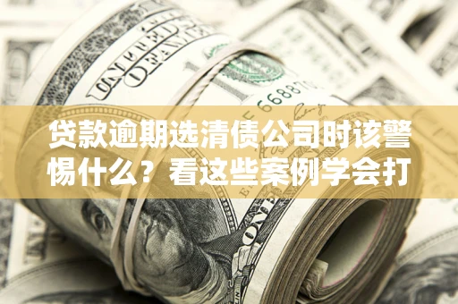 武汉贷款逾期选清债公司时该警惕什么？看这些案例学会打翻身仗