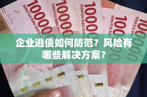 武汉企业逃债如何防范？风险有哪些解决方案？
