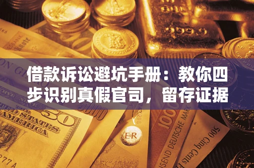 武汉借款诉讼避坑手册：教你四步识别真假官司，留存证据不踩雷