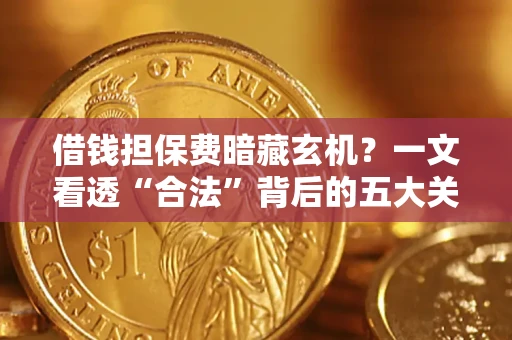 武汉借钱担保费暗藏玄机？一文看透“合法”背后的五大关键陷阱