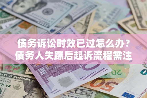 武汉债务诉讼时效已过怎么办？债务人失踪后起诉流程需注意什么？
