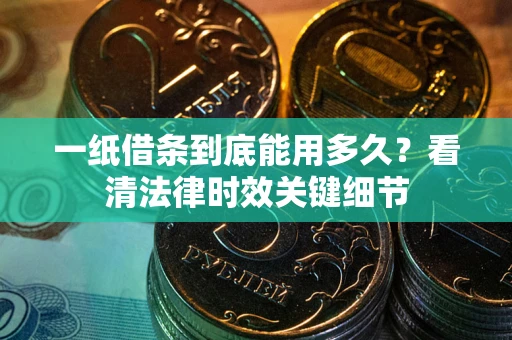 武汉一纸借条到底能用多久？看清法律时效关键细节