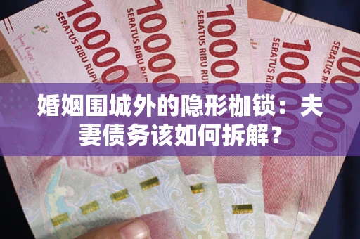 武汉婚姻围城外的隐形枷锁：夫妻债务该如何拆解？